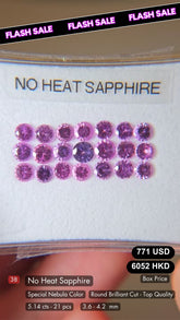 No Heat Sapphire Deal (5.14 cts)